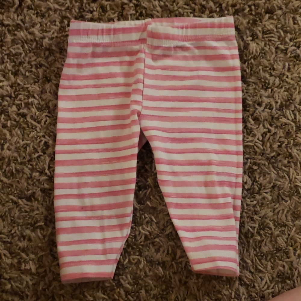 Striped pink pants